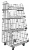4 Katlı  Aksiyon Sepeti 700X600X1200 H