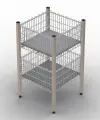 Çift Katlı Teşhir Sepeti 500X500