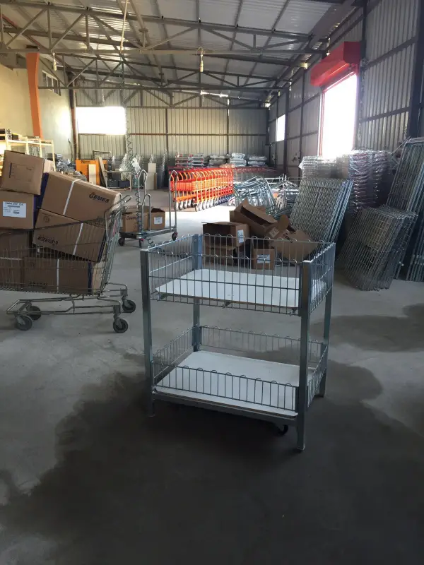 Teşhir Sepeti Çift Katlı 600X800